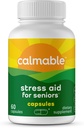 Stress-Hilfe-Ergänzung für Senioren | Feel Happy, Calm, Focused and Relaxed | L Theanine, Phosphatidylserine, Ashwagandha | Stress Support Vitamin Diät-Ergänzung | 60 Kapseln
