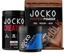 Jocko Fuel 3 Pack Gym Bundle - Creatina, cioccolato MOLK, & Blue Raspberry Pre allenamento