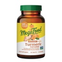 MegaFood Ganzkörper Minis Kurkuma Ergänzung - Kurkuma Ergänzung mit schwarzem Pfeffer - 237 mg Curcuminoide pro Servierung - Antioxidans & Immununterstützung - Vegan - 60 Mini Tablets, 30 Servietten
