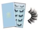 DYSILK Lashes False Wimpern - Augen Lashes Mink Lashes 5 Pairs 6D Lashes Pack Fluffy Lashes Fake Eye Lashes Natural Look Wispy Wimpern Streifen Lash Faux False Wimpern Extensions Kit | 001-15mm