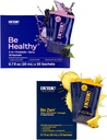 BeMe BeHealthy & BeZen Bundle - Flüssige Probiotika & Magnesium Glycinate L-Theanin Ergänzungen