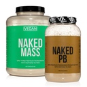 NAKED Soy-Free Protein Bundle: 8LB Vegan Maß und 2LB PB