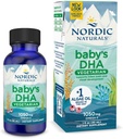 Nordic Naturals Baby DHA Vegetarisch, Unflavored - 1050 mg Pflanzenbasierte Omega-3-1 oz - Unterstützt Brain & Vision Entwicklung in Babys - Non-GMO, Vegan - 15 Servietten