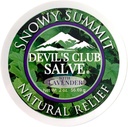 Snowy Summit Alaska Devil's Club Lavender Salve - Handmade Skin Care Ointment with Lavender - Natural Muscle Rub with Premium, Responsible Sourced Plant Materials - Made in USA - 2 oz