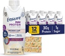 Gewährleistung Max Protein Shake | Geburtstag Cake | Bereit zu trinken | 30g Protein für Muskelgesundheit | 1g Zucker, 4g Fiber | 11 fl oz, 12 Pack