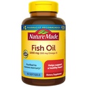 Nature Made Fischöl Omega 3 Ergänzungen, 1000 mg Softgels, Omega 3 Fischöl für gesunde Herzunterstützung, 90 Softgels, 45 Tage Versorgung