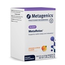 Metagenics MetaRelax Magnesium-Pulver-Mischung zur Förderung des erholsamen Schlafs, des positiven Mindsets und der Entspannung - Orange Citrus Flavor - 30 Portionen
