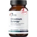 Designs für Gesundheit Chrom-Synergie - Nicht-GVO-Chrom-Nikotinat-Glycinat-Chelat-Ergänzung mit Vanadium, Vitamin D, Mangan, Zink + Taurin - Zimtpulverbasis (90 Kapseln)