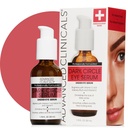 Advanced Clinicals Dark Circle Caffeine Under Eye Serum For Face With Hyaluronic Acid Moisturizer + Peptides | Brightening Vitamin C Serum hilft, die Optik von Puffy Eye & Fine Lines zu verbessern, 1.75 Fl Oz