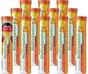 T&D German Multvitamin 10 Vitamine - 240 Vegan Drink Effervescent Tablets - Orange Flavor - Made in Germany