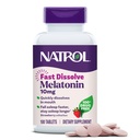 Natrol Melatonin 10mg Fast Dissolve Tablets - Erdbeer Flavor, 100 Zähler, Schlafunterstützung, Fast Dissolve Melatonin für Erwachsene, 100 Tage Versorgung