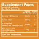 CoQ10 300mg Kapseln, Vegan Ergänzung zur Energieerzeugung, Non-GMO, Glutenfrei - 60 Veggie Kapseln