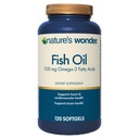 Nature's Wonder Fish Oil 1100mg Omega-3 Fischöl Ergänzungen für Frauen und Männer, EPA & DHA für gesunde Gelenke, Herz, Immunsystem, 120 Tage Versorgung von Softgelen