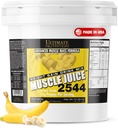 Ultimate Nutrition Muscle Juice, Weight Gain Drink Mix - Masse Gainer Workout Powder for Men & Women - Supplement für Lean Muskelwachstum & Immununterstützung mit 55g Protein - Banana, 10.45lb