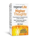 Facteurs naturels 3 Cerveaux, pensées supérieures, soutien à la santé cognitive et fonction cérébrale, supplément alimentaire quotidien, 90 Softgels