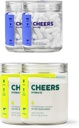 Cheers Classic Combo | Restore + Hydrate | Rehydrate & Feel Better Nach dem Trinken | DHM, L-Cystein, B-Vitamins, Elektrolyte | 12 Dosierungen jede | Liver Unterstützung | Elektrolyt-Ergänzungen