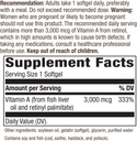 Natur Weg Vitamin A - 10000 IU - 100 Softgels