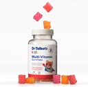 Dr. Talbot's Kids Multi-Vitamin-Gummien - Vitamin A, C, B-12, Zink Immunität und Wachstumsunterstützung für Kinder - 60 Gummi - 2+ Jahre - Erdbeere, Kirsche, und Orange Flavors