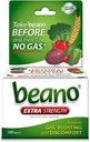 Beano, Ultra 800, Gasprävention und Verdauungsenzymergänzung, 100 Zähler