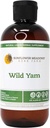 Supplément à base de plantes liquides de Yam sauvage - 8oz- Sans alcool, sans OGM, fabriqué avec des ingrédients organiques