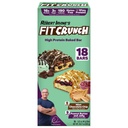 FITCRUNCH Protein Bars, Snack-Größe-Sorten-Pack, Glutenfrei (18 Bars, Minze Schokolade Chip & Peanut Butter Jelly)