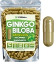 XPRS Nutra Ginkgo Biloba Kapseln - Gingko Biloba Gekapselte Ergänzungen für Kognition - Vegan Friendly Ginkoba Biloba - Immunität Boosting Ginkgo Biloba Kapseln - 360 Count