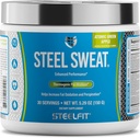 SteelFit Steel Sweat Fat-Burning Pré-entraînement de stimuler le métabolisme, augmenter l'énergie, brûler les graisses et les calories