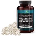 Futurebiotics Longest Living Acidophilus+, 100 Vegetarische Kapseln