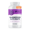 Vimergy Magnesium Glycinate – Stress-Unterstützung – Chelat to Avoid Tummy Upset*– Fördert Herzgesundheit & Energie*– Kosher, Vegan Gluten-Free – 300 Caps