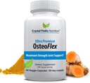 Bio Curcuminoids Osteoflex - Natürliche Kurkuma & Bioperine für optimale Absorption und maximale Gelenkunterstützung. 60 Kapseln, 30-Tage-Versorgung