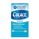 Colace Klarer Hocker Weicher Weichgel Kapseln Verstopfung Relief 50mg Docusate Sodium Doctor Empfohlen 28ct