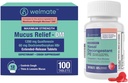 WELMATE Komplettes Kalt- und Allergy-Relief-Kit: Maximale Stärke Nasal Decongestant PE (200 Tabletten) & Mucus Relief DM 1200mg Guaifenesin/60mg DXM (100 Ct) - Nicht-Drowsy Sinus, Cough und Congestion Relief