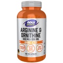 JETZT Lebensmittel Sporternährung, Arginin & Ornithin 500/250 mg, Aminosäuren, 250 Veg Kapseln