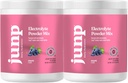 JUNP Elektrolyte Pulver Kein Zucker keine Kohlenhydrate – Vine Ripened Grape Infused Drink Mix - Kalium & Salz Elektrolyt Hydration Pulver Zero Calorie Zucker Freie Elektrolytpulver,180 Portionen