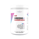 Livingood Daily Greens & Superfood Powder, Super Greens for Gut Health, Green Juice Powder mit Spirulina, Chlorella und Verdauungsenzyme, Probiotika für Verdauungsunterstützung, Berry, 30 Servietten