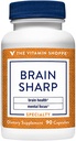 Vitamin Shoppe Brain Sharp mit Acetyl-L-Carnitin, Phosphatidylserin & B Vitamine für Gedächtnis, Fokus, Energieproduktion (90 Kapseln)