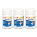 Rugby Meclizine Kautabletten 25mg - Anti-Nausea Medizin Hilft mit Bewegungskrankheit - 100 Count (3 Pack)