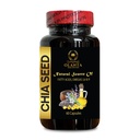 CHIA Seed Supplement - High Fiber und Protein mit Omega-3 Supplement, Chia Seed Vitamin, Vegan Chia Seed Oil, Chia Seed Oil Softgels - 1 Flasche