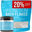 Fiocchi di bagno di magnesio e crema di magnesio - Pure Unscented