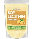 XPRS Nutra Soy Lecithin Powder Food Grade Fat Emulsifier - Geeignet für Kochen, Backen und mehr - Vegan Friendly Soy Lecithin Powder Cooking Aid (16 Unze)