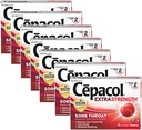 Cepacol Maximum Stärke Throat Drop Lozenges, Kirsche, 16 Count (Pack von 7)