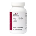 Bariatric Advantage High ADEK Multi - für Bariatric Chirurgie Patienten - Multivitamin mit Vitaminen A, D, E, K & Trace Minerals - 100%+ DV von ADEK - 60 Kapseln