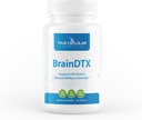 BrainDTX - Unterstützt kognitive Funktion, Fokus & Mentale Klarheit - Fördert klares Denken & Speicher - mit Alpha Lipoic Acid & Biotin - Antioxidans Support - 60 Kapseln