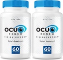 rize labs - Ocurenew Vision Support Supplement, All-Natur-Kapseln für die Verbesserung der Vision Gesundheit und bessere Fähigkeit zur Fokussierung, Unterstützt gesunde Augenfunktionen (120 Kapseln)