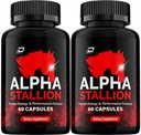 Alpha Stallion Pillen Offizielle Formel - AlphaStallion Capsules High Performance Formel - Maximale Stärke, Alpha Stallion All-Natural Formel, StallionAlpha Bewertungen (2 Pack - 120 Kapseln)