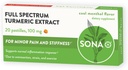 SONA Turmeric Pastilles, löst sich im Mund, 600% Höhere Absorption von Curcumin im Vergleich zu Kapseln