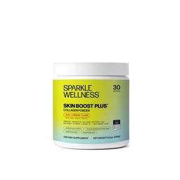 Sparkle Wellness VERISOL Bioaktive hydrolysierte Collagen Peptide | Collagen Pulver mit Vitamin C & Hyaluronsäure für Haar, Haut und Nagel Gesundheit | Haut Boost Plus (Acai Lemonade) [30-Serves]