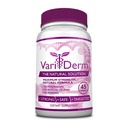 Varicose & Spider Vein Supplement - Witch Hazel, Citrus Bioflavonoids - Vegan - 45 Capsules - 1 Bottle