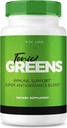 rize labs - Tonic Greens Capsules, Immununterstützung Pillen, Advanced Formula Supplement, Super Antioxidants Blend (60 Kapseln)