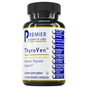 Premier Research Labs ThyroVen - Schilddrüsen-Unterstützung für Frauen, Schilddrüsen-Unterstützung für Männer, Schilddrüsen-Ergänzung, Schilddrüsen-Unterstützungskomplex mit natürlich Sourced Iodine - 60 Kapseln